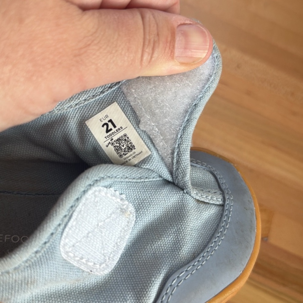 Vivo Barefoot Light Blue Baby Walkers - Picture 4 of 4